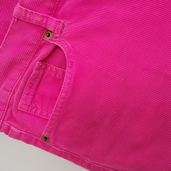 J. Crew Bright Pink Corduroy Pants Size 29 - Picture 5 of 11